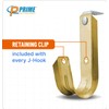 Prime Cable Management 1 5/16 Inch Heavy Duty Metal Cable