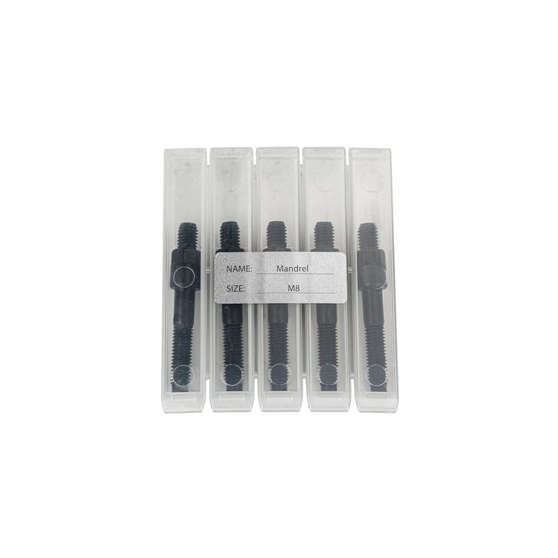 M8 Mandrel 5pcs Replacement Rod for HPS6312 Air Hydraulic Rivet