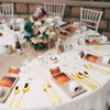 Dandat 150 Pcs Gold Silverware Set Stainless Steel Set with