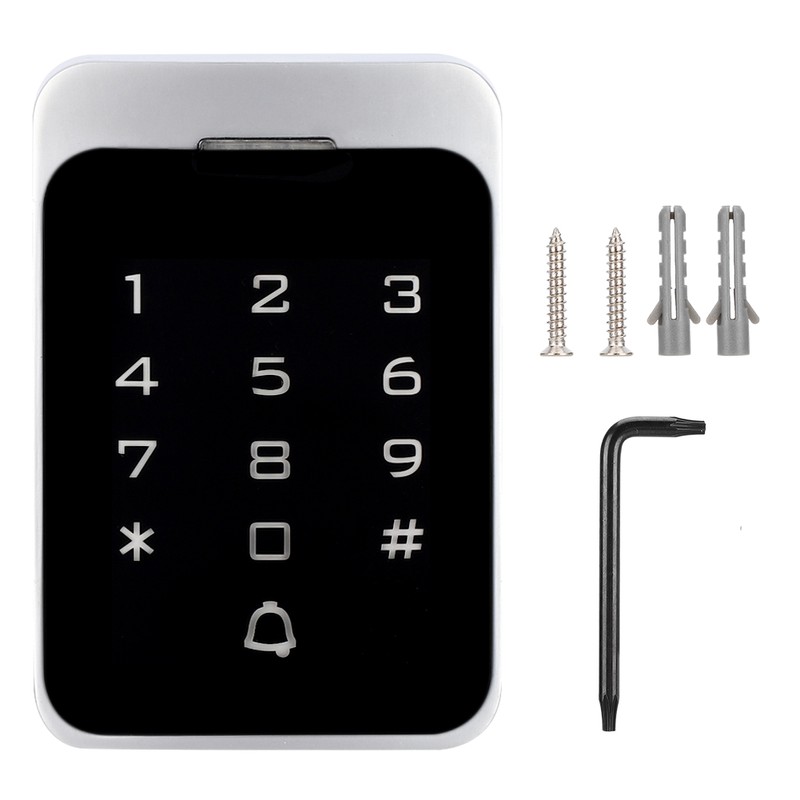 Metal IP65 Waterproof Access Controller Keypad Password 125KHZ RFID Card