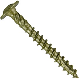 Jake Sales #14 x 2 Construction Lag Screw Exterior Coated Torx/Star Drive Heavy Duty Structural Lag Screw Far Superior to Common Lag Screws (Full Box -1400 Screw Count) Modified Truss Washer Head