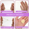 Piriuuo Pack of 30 Hair Nets Bun Invisible Hair Nets