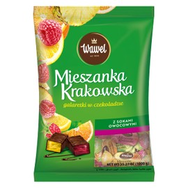 Wawel Mieszanka Krakowska Chocolate Coated Jelly Sweets (1000g)