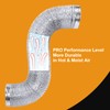 Heavy Duty Flexible Dryer Vent Duct Hose 4 inch 25