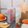 Lemecima 10 Pcs Plastic Cracker Keeper Small Cracker Storage Containers