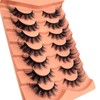 Eye Lashes artificial Eyelashes Fluffy Volume Lashes Wispy artificial Lashes