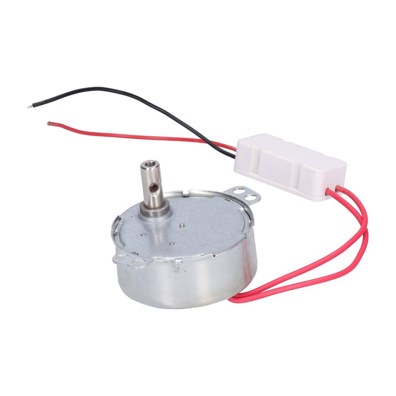 DC Motor 20RPM CCW/CW 4W 24V Horizontal Hole Tapping Shaft