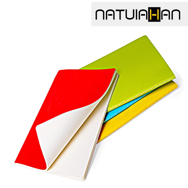 Natuiahan 4 Forty Sheets (80 Pages) A5 Blank Notebooks Stationary