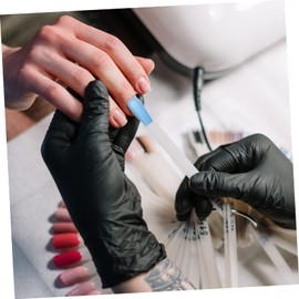 Baluue 24Pcs Powder Butterfly Full Cover Fake Nails for Women Long False Nails for Nail Art for Daily Wear and Special Occasions