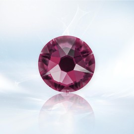 novani Novani Purple Rhinestones 1440pcs Flat Back Round Rhinestone Style 2088 Sparkly Crystal Gemstones for Nail Art and Crafting SS16,3.8-4.0mm