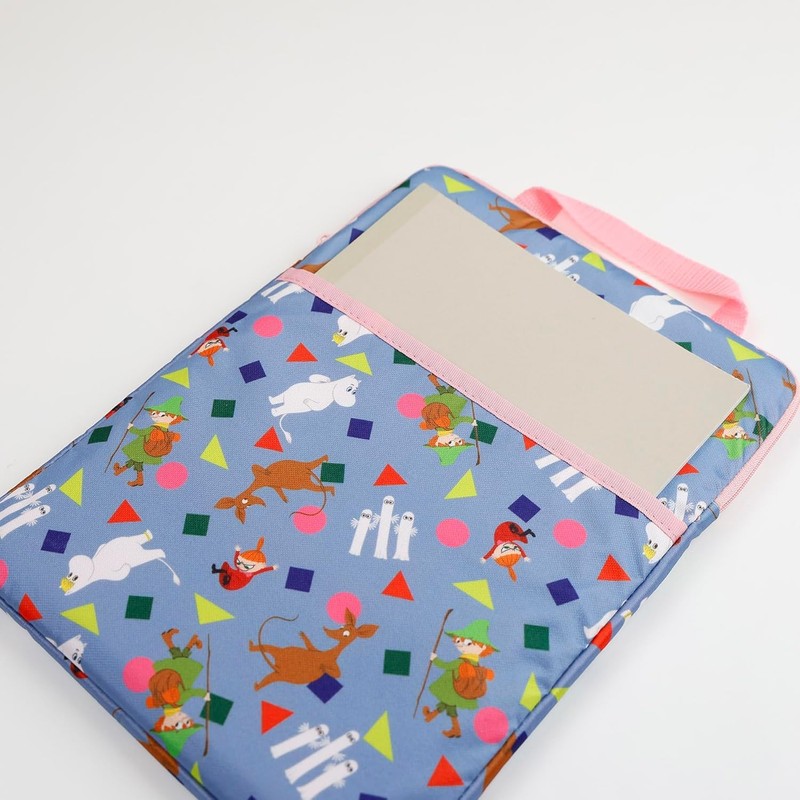 Marushin MOOMIN 1505013000 Tablet Case, Moomin, Color Pattern, 10.2 Inches,
