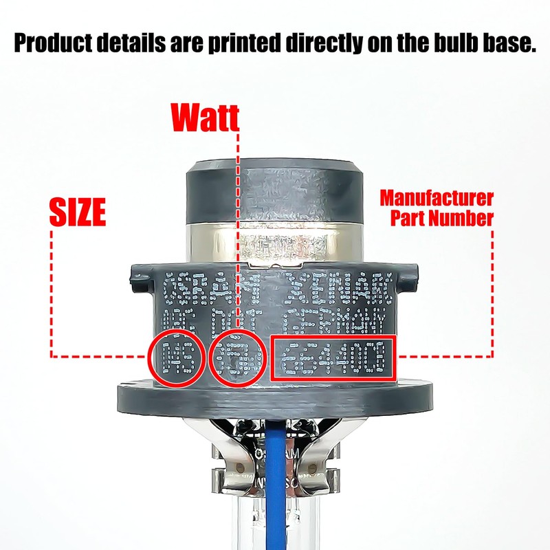 OSRAM Xenarc D4S Cool Blue HID Xenon Headlight Bulbs 66440CB