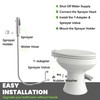 Terapaton RV Bidet Sprayer, RV Handheld Bidet with Water Hose