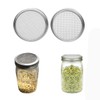Sprouting Jar Lid for Mason Jar, Growing Sprouts, 304 Stainless