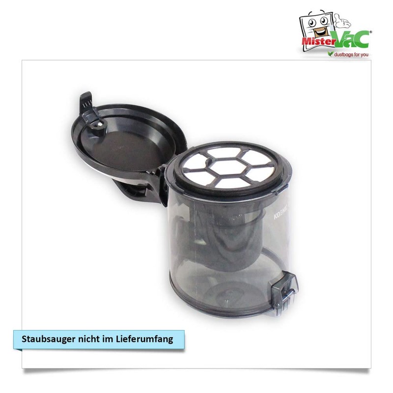 MisterVac Motor Protection Filter Replacement Filter Compatible with Koenic KVC3110
