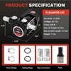 Poafamx 12V DC Fuel Transfer Pump, 16 GMP 600W Self