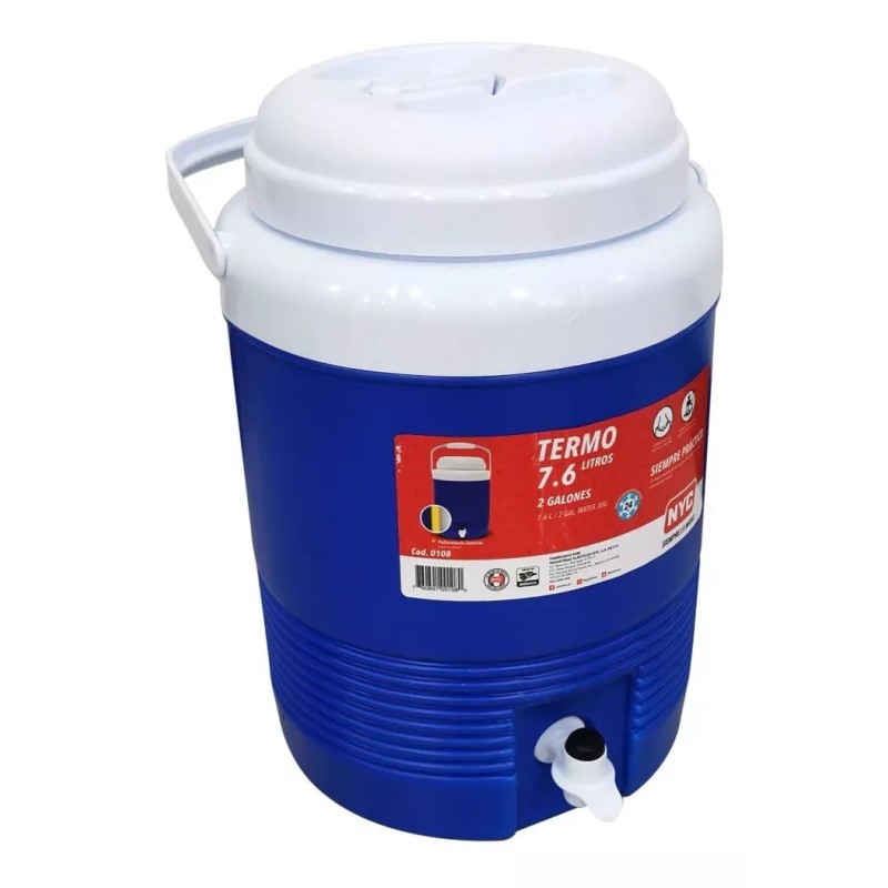 NYC Termo Nyc 7.6 Lts 2 Galones Con Llave Dispensadora