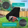 VWACBOAW Rototiller Cover, Universal Rototiller Cover with Elastic Band, 420D