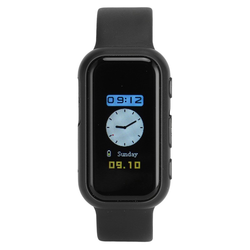 Voice Recorder Watch HD Noise Reduction MP3 Player File Encryption