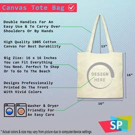 Custom Canvas Tote Shopping Bag The Cottage Cabin & Welcome to The Cabin Reusable Beach Bags for Women Camping Natural Design Only