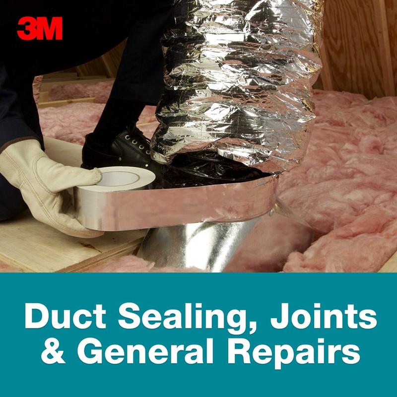 Scotch Foil Tape, 2 inches by 50 yards, 3311, 1