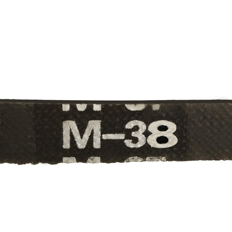sourcing map M-38 Drive V-Belt Industrial Power Rubber Transmission Belt