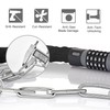 Oture 5-Digit 120 cm Adjustable Security Lock, Heavy Keyless Bicycle