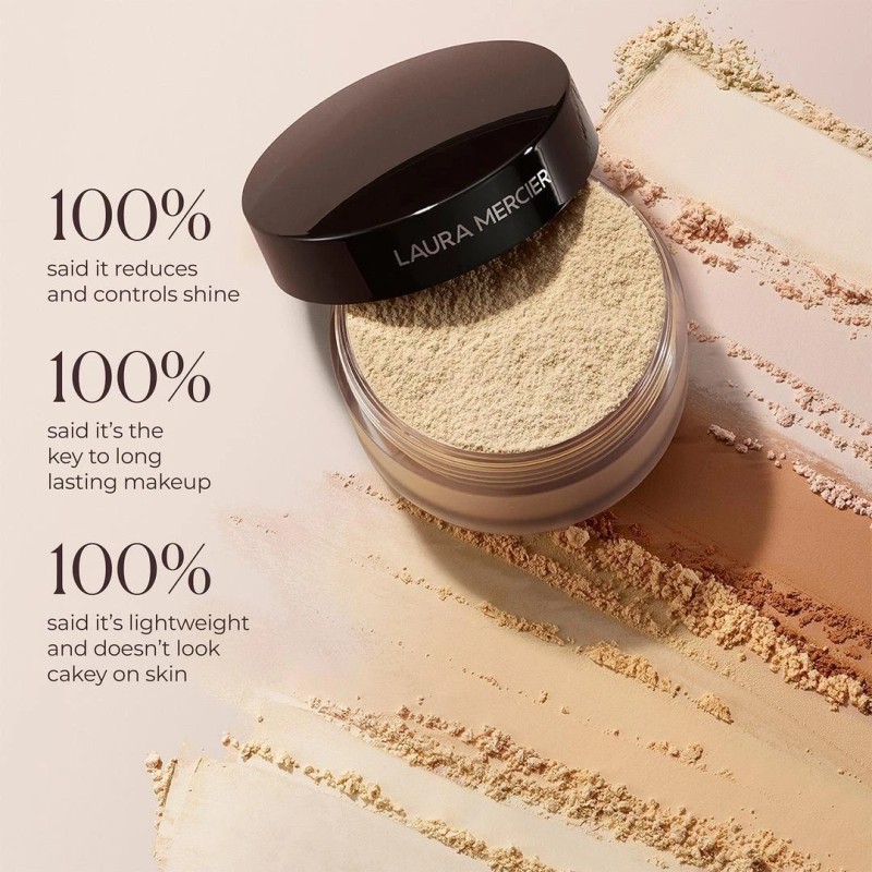 New Laura Mercier Translucent Loose Setting Powder 1oz/ 29g Full