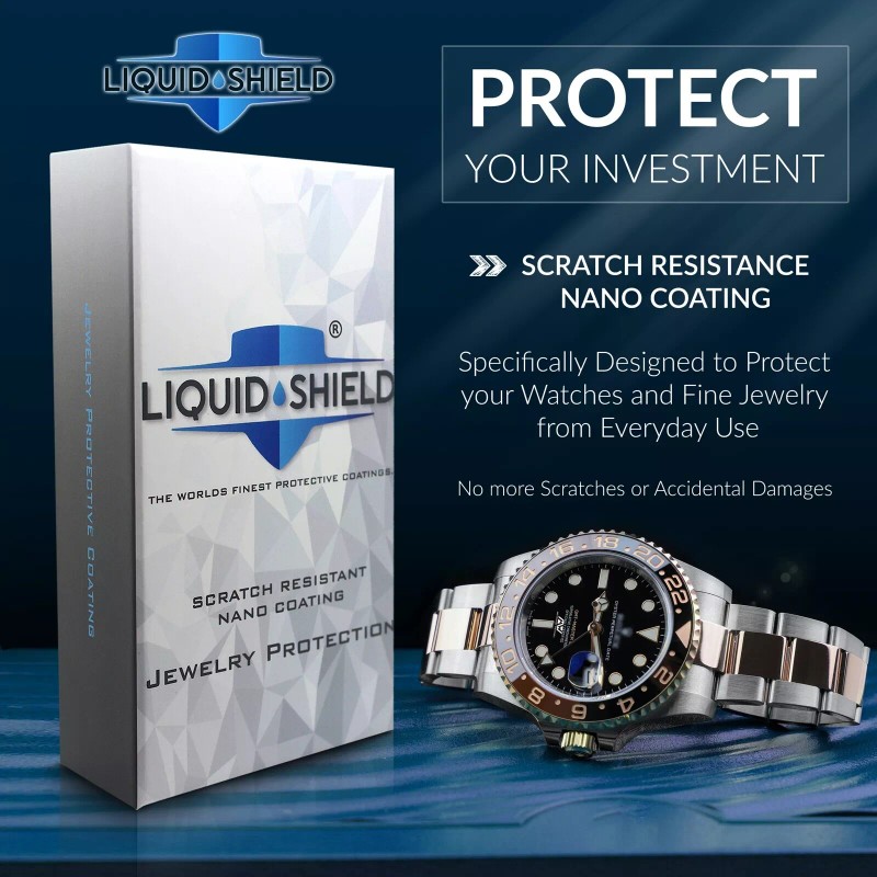 Liquid Shield Watches Jewelry Rings Protective Cleaner Coating Kit Protect