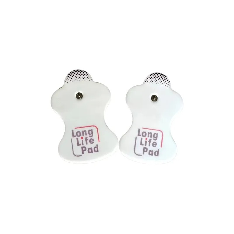 Electrodos Omron Long Life Reutilizables TENS 4 Unidades Blancos