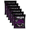 6 PACK Ernie Ball 2720 Cobalt Power Slinky Electric Guitar