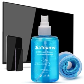 TV Screen Cleaner, Non-Drip Touchscreen Spray with Wiper for CD Disc Laptop Phone Tablet Computer Lens(200ml)