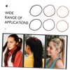 Baluue 100pcs High Elastic Hair Ties for Women Ponytail Holders