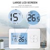 WiFi Smart Thermostat Wireless Programmable Thermostat with RF Receiver Tabletop