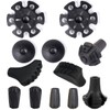 Diooid Accesorios generales para bastones de senderismo, juego de puntas
