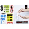 BIKE-label Sign 3D Sticker 158 x 53 mm Pack of