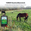 SROCHN Electric Fence Device with LCD Display, 10 km Range,