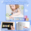 Fullware Magnetic Letters Alphabet with Magnets Learning Board Toys, Upper