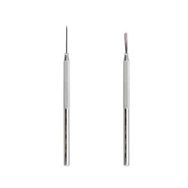 JIHUOO 2 Pcs Clay Pottery Sculpture Feather Wire Texture Needle Detail Tools for Clay Pottery Sculpting