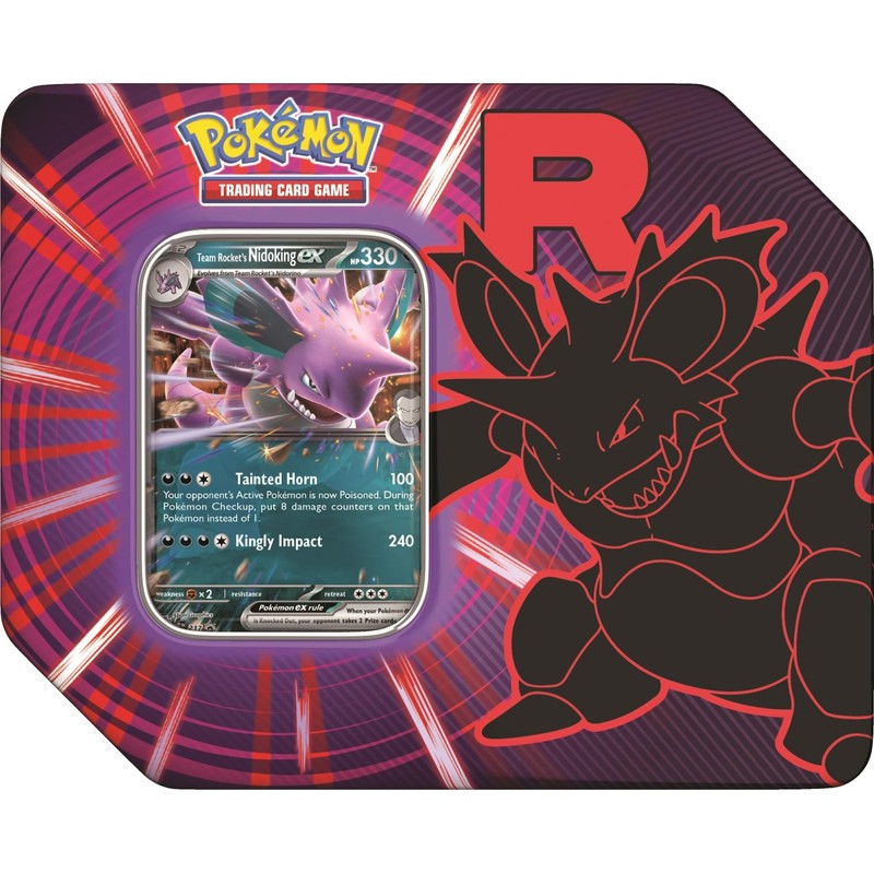 Pokémon TCG: Team Rocket Tin