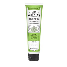 J.R. Watkins Body Cream, Aloe & Green Tea, 3.3-Ounce Tubes (Pack of 4)