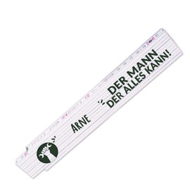Ruler With Name and Motif, "Der Mann Der Alles Kann", For Men, S0460101000767011151
