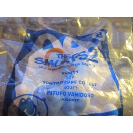 Peyo 2013 MCDONALD'S HAPPY MEAL TOY THE SMURFS 2  #8 VANITY, NEW 4 #2#C
