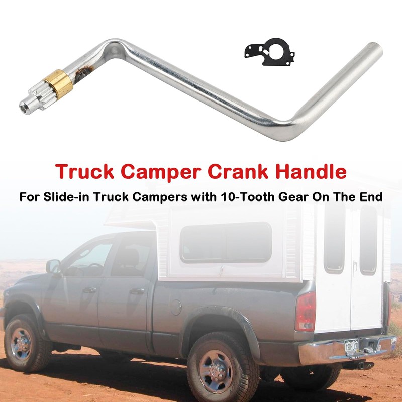 Frezon Truck Camper Crank Handle for Slide-in Truck Campers with