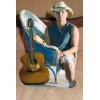 Kenny Chesney "Country Music Star" Color Tabletop Display Standee 10"