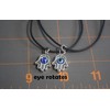 Turkish Blue Evil Eye Pendant Necklace - Hamsa Hand, Hand