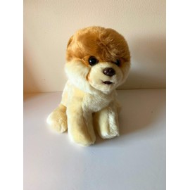 Weighted stuffed animal, Pekingese dog (boy or girl) plush with 2 lbs, washable