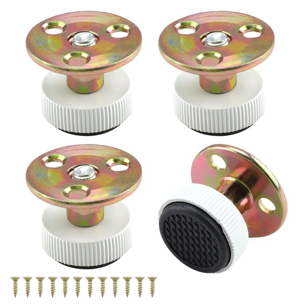FINELYCR Set of 4 Furniture Feet, Height Adjustable, 29 mm