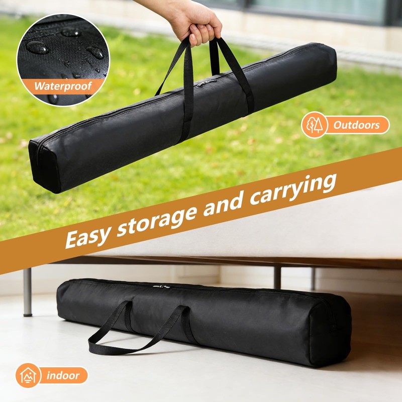 Forlogic 10x8ft Banner Backdrop Stand Kit，Heavy Duty Adjustable Photo Background