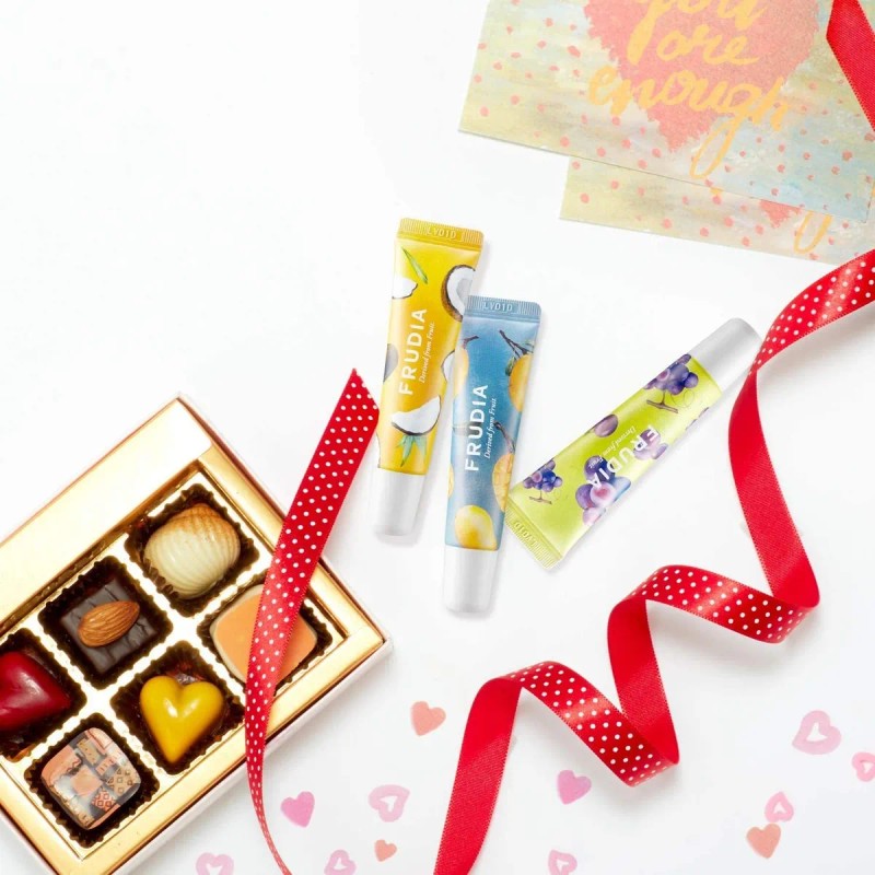 Mascarilla Labial Mango Frudia Cosmética Coreana